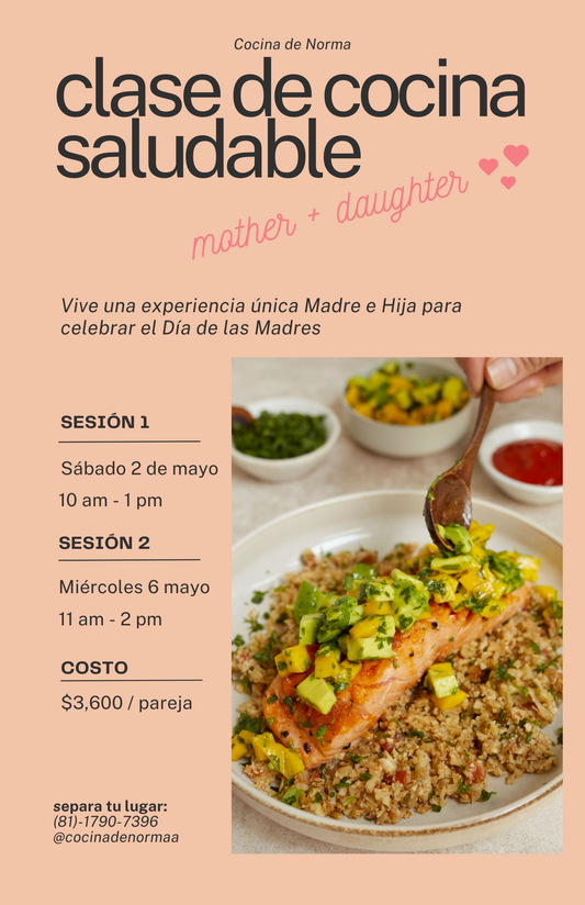 Clase de cocina - MAMÁ + HIJA 2026
