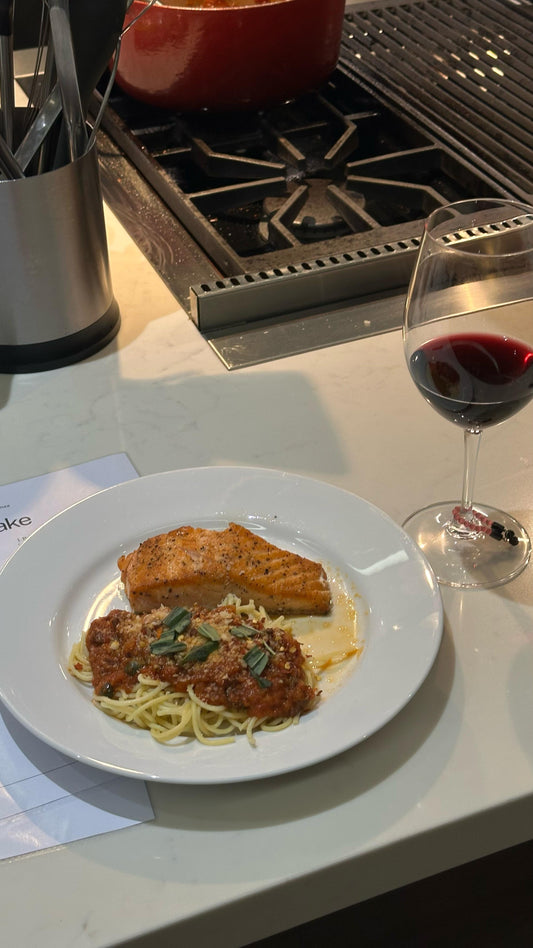 Clase de cocina en pareja